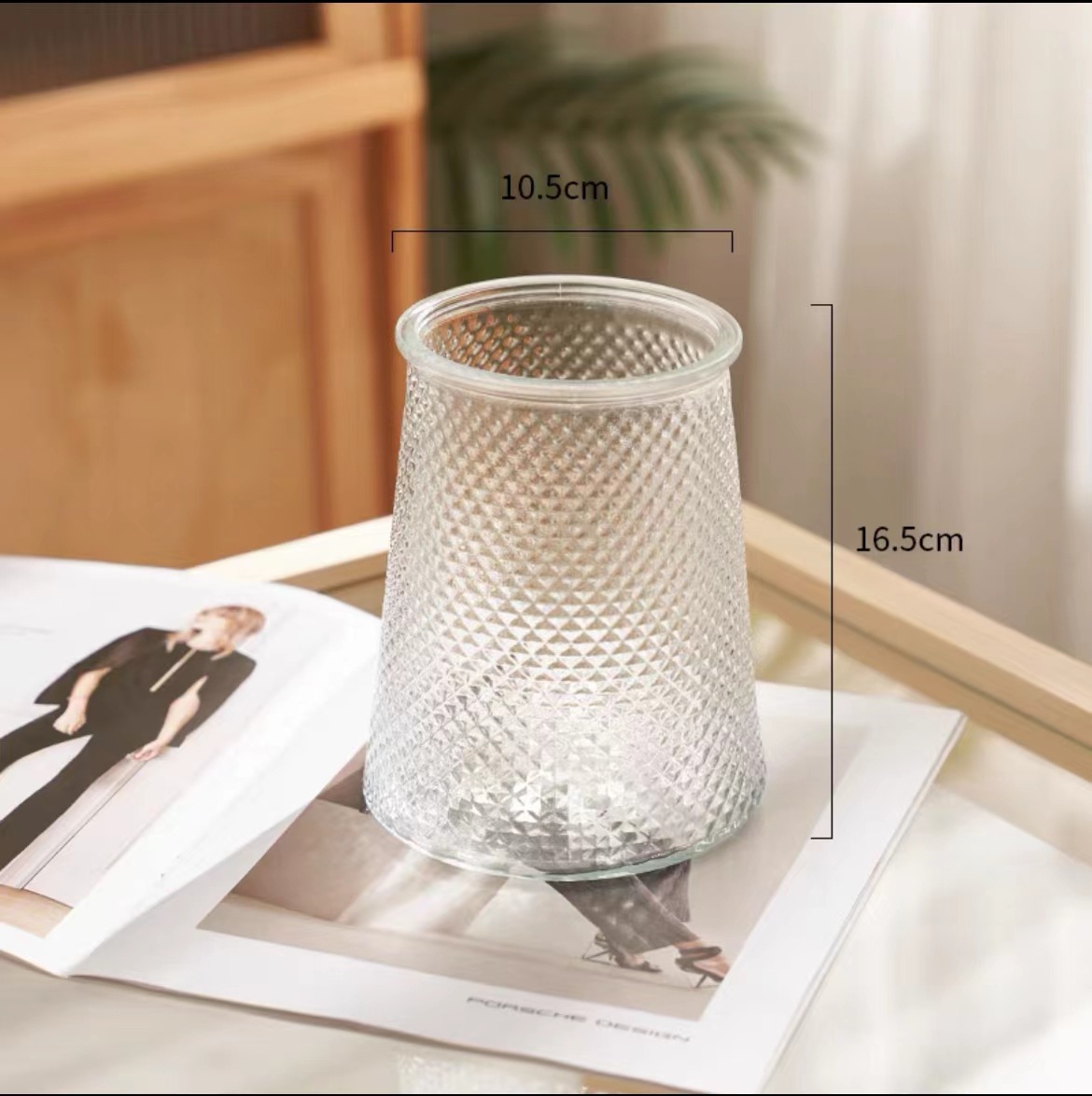 Cylinder Glass Vase and Decorative Centerpieces for Home or Wedding - Image 3