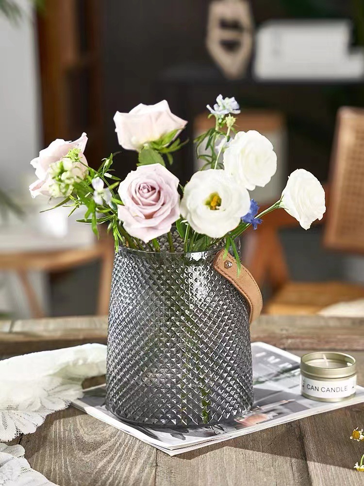 Cylinder Glass Vase and Decorative Centerpieces for Home or Wedding - Image 2