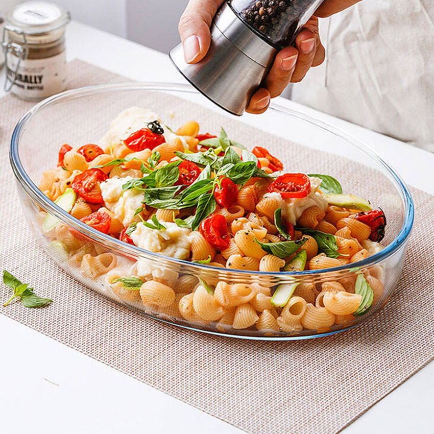 Glass Ovenware Borosilicate Glass Bakeware Baking Dishes Glass Baking Pan
