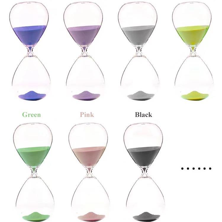 Big Hourglass Sand Timer Decorative Hour Glasses with Different Color Sand - Image 4