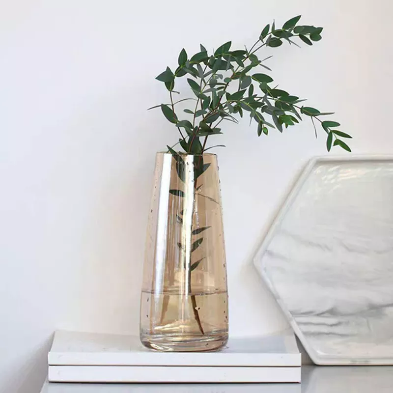 Glass Vase Home Flower Vase for Decor Nordic Glass Bottle for Flower - Image 2