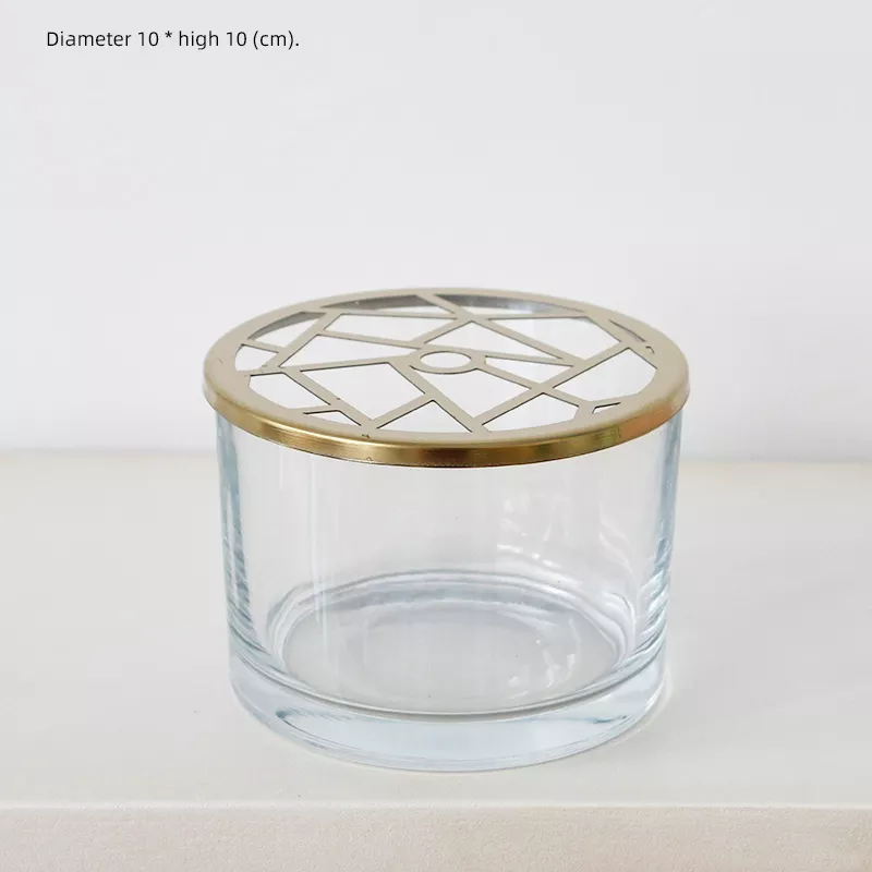 cylinder Flower home Decor glass flower pot decoration long Clear glass Vase - Image 3
