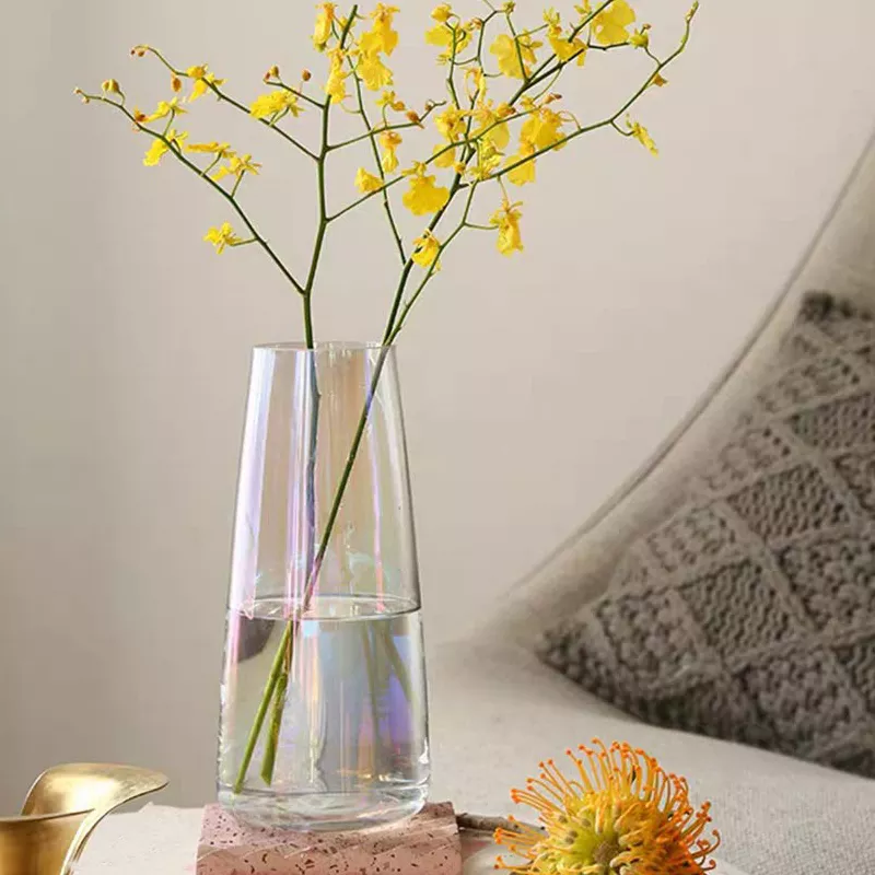 Glass Vase Home Flower Vase for Decor Nordic Glass Bottle for Flower - Image 3