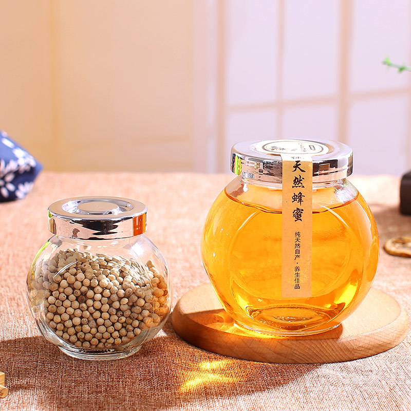 2oz 3oz 6oz 12oz 16oz flat drum glass honey jar - Image 4