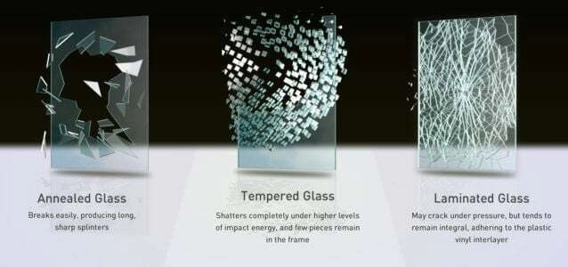 annealed tempered laminated glass comparison