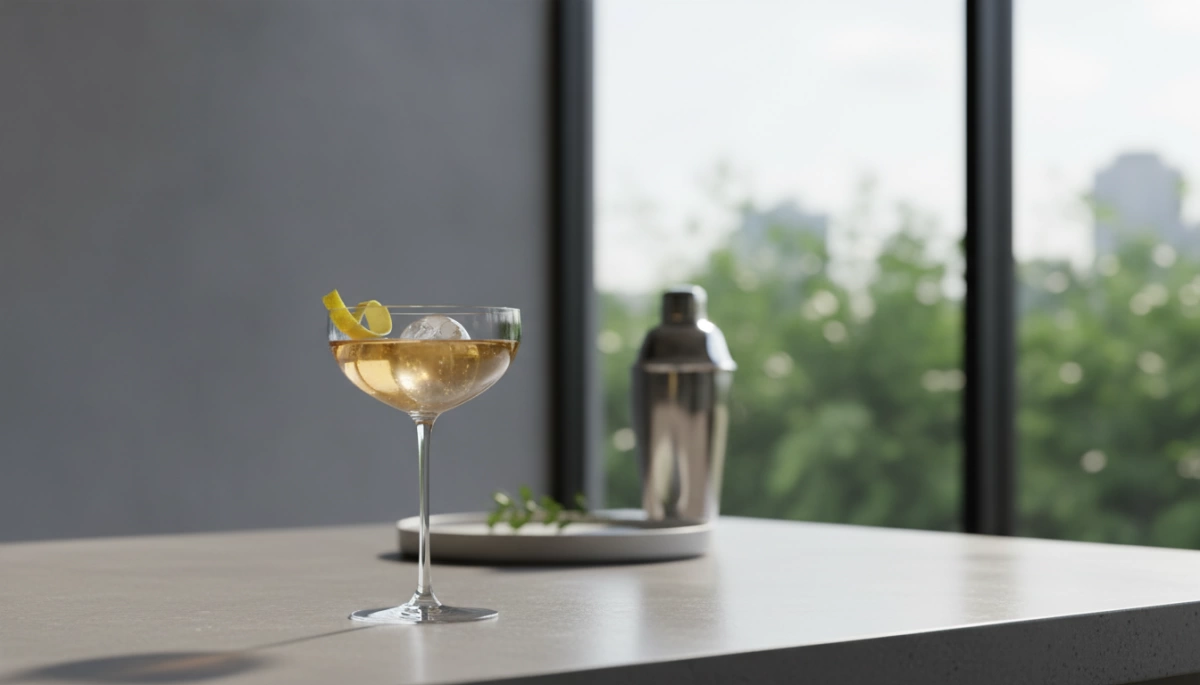 Standard-Cocktailglas-Größe und -Form