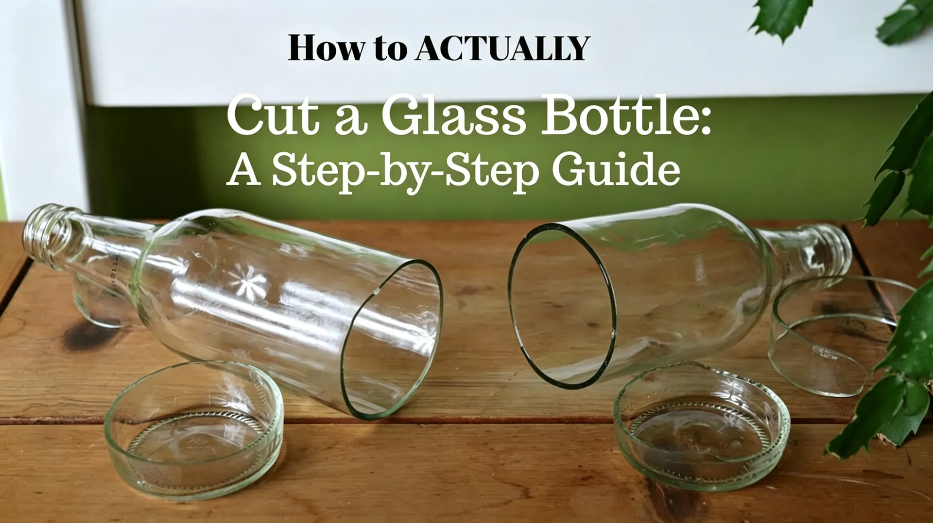 How To Cut A Glass Bottle A Step-by-Step Guide