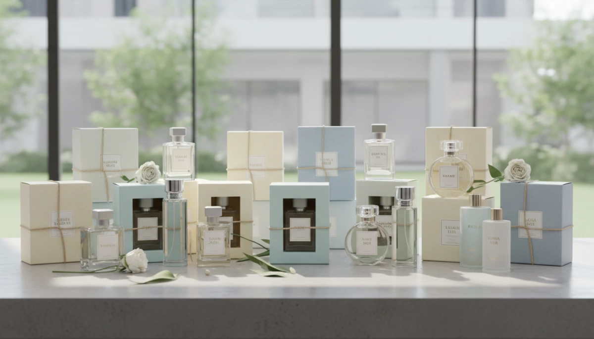 Verkauf verpackungsfertiger Parfümflaschen in Großhandel