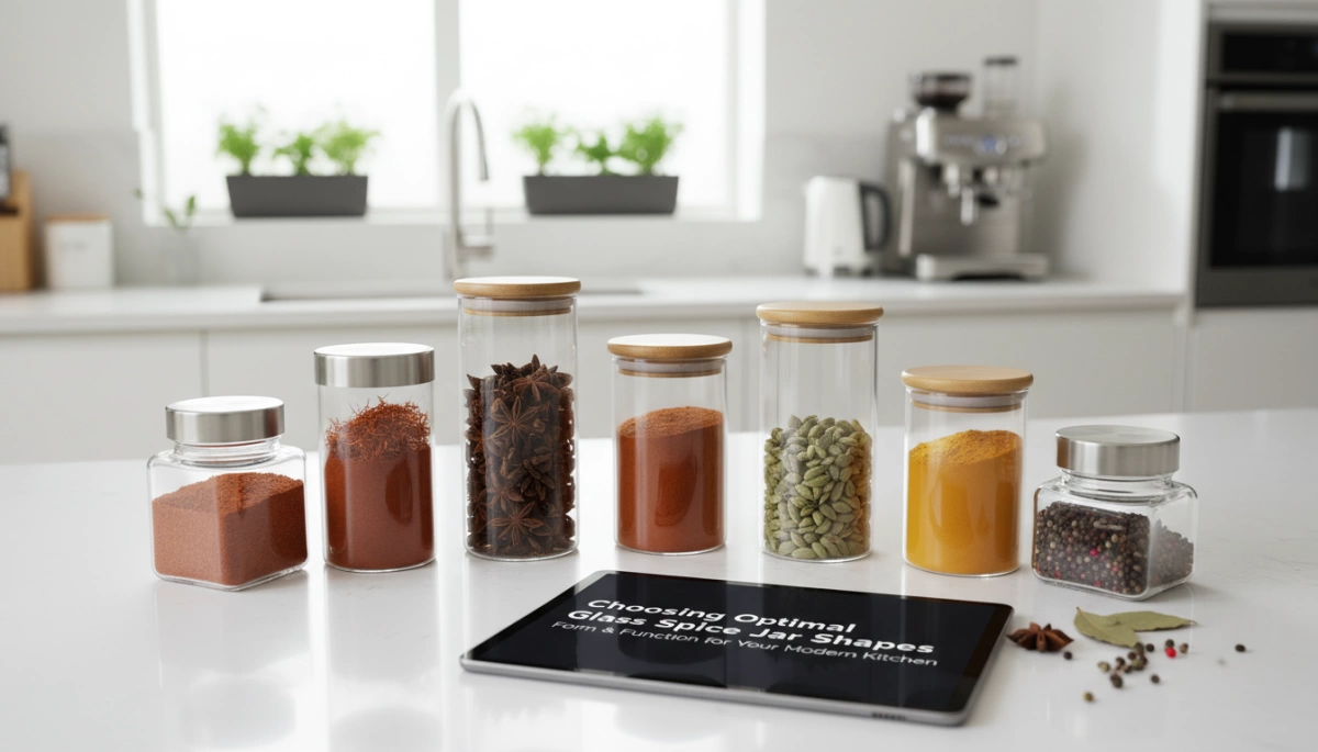 Choosing Optimal Glass Spice Jar Shapes