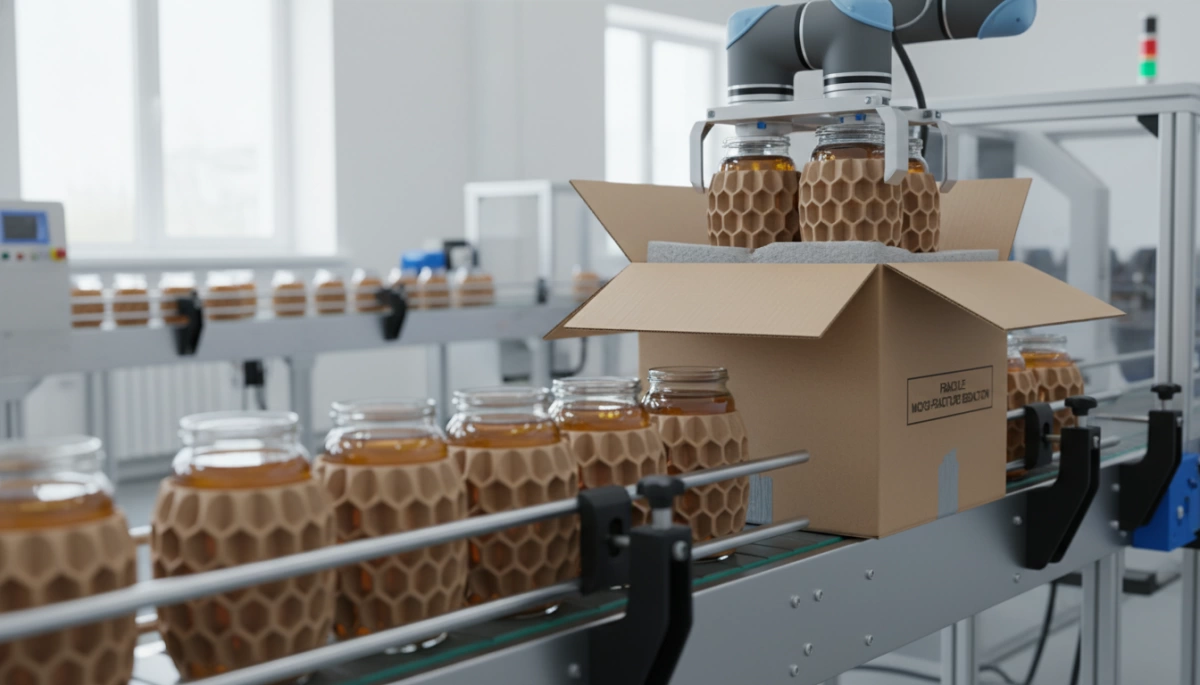 Reducing Micro-Fractures in Glass Jars During Shipping