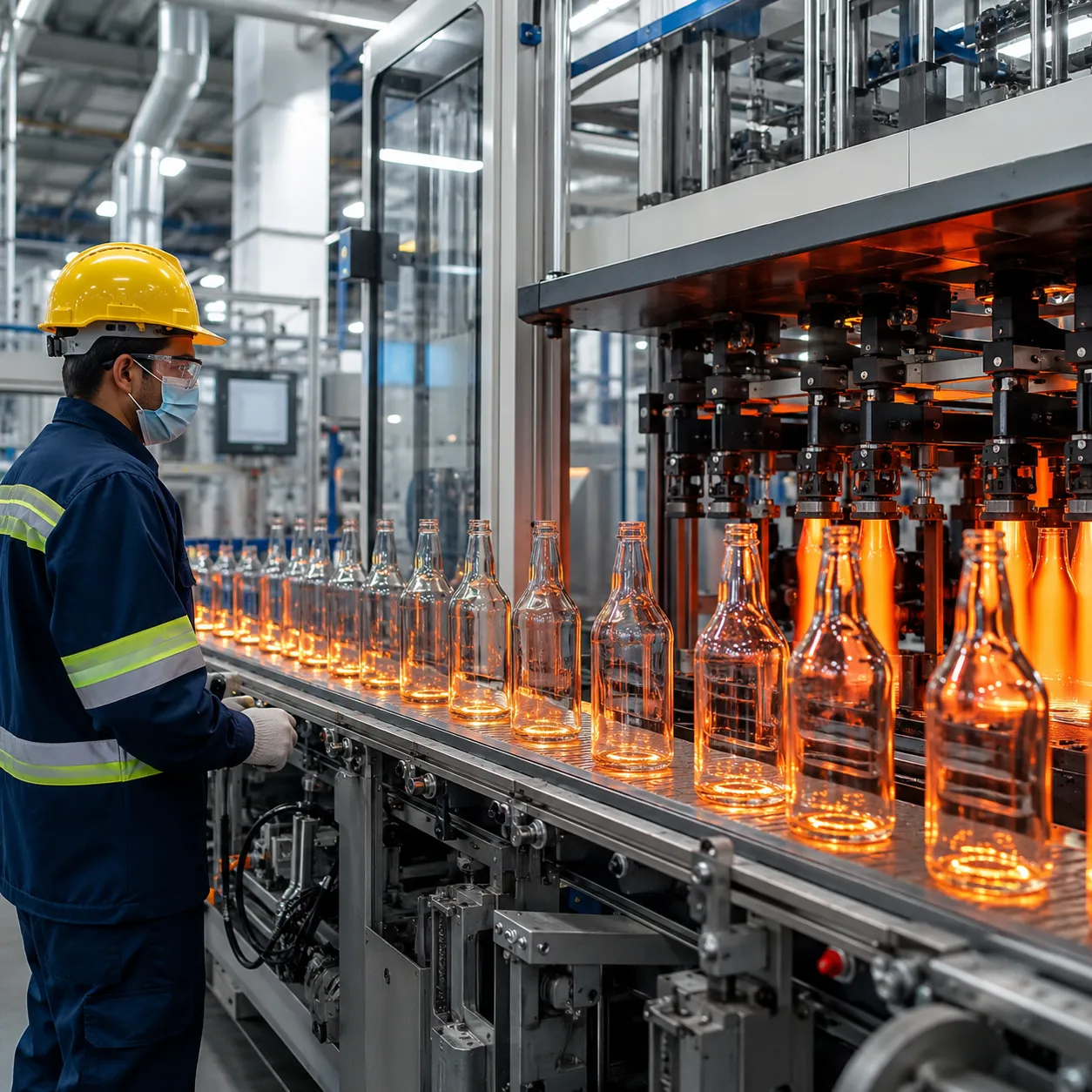 Yüksek Hassasiyetli OEM Cam Şişe Üretimi