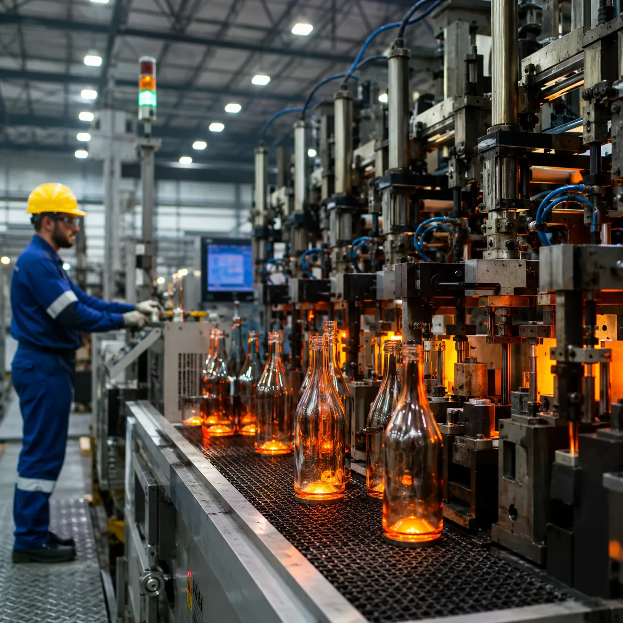 OEM Cam Şişe Üretim ve Lojistik Altyapısı