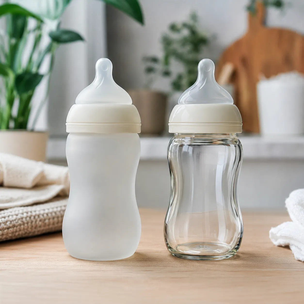 Silicone vs Glass Baby Bottles Pros and Cons