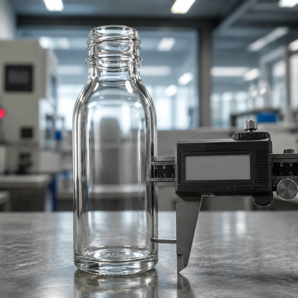 glass bottle wall thickness standard